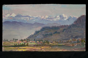 Gimash Himal do vale de Kathmandu